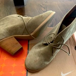 Madewell lace up boots